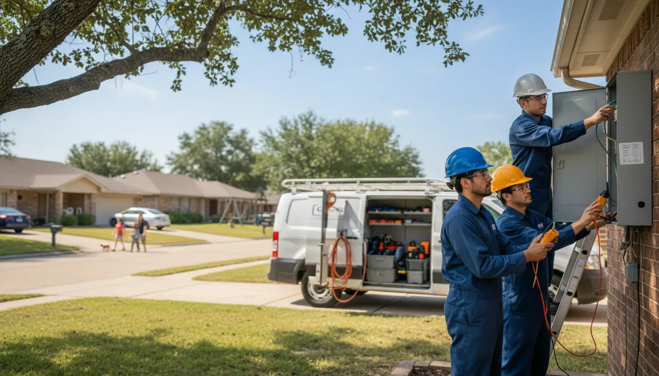 Certified electrician providing emergency electrical services in Turney, MO